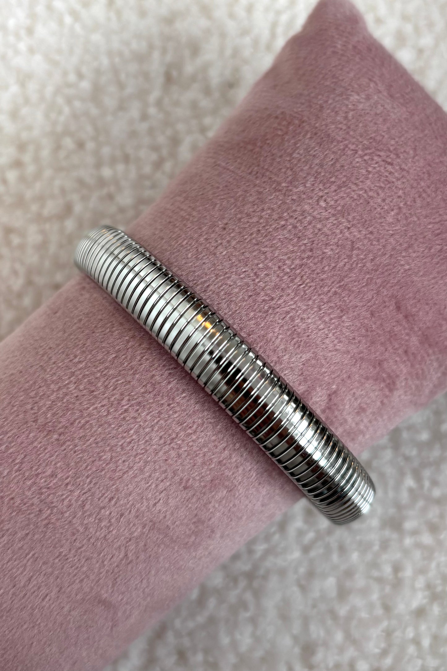 Bold bangle zilver