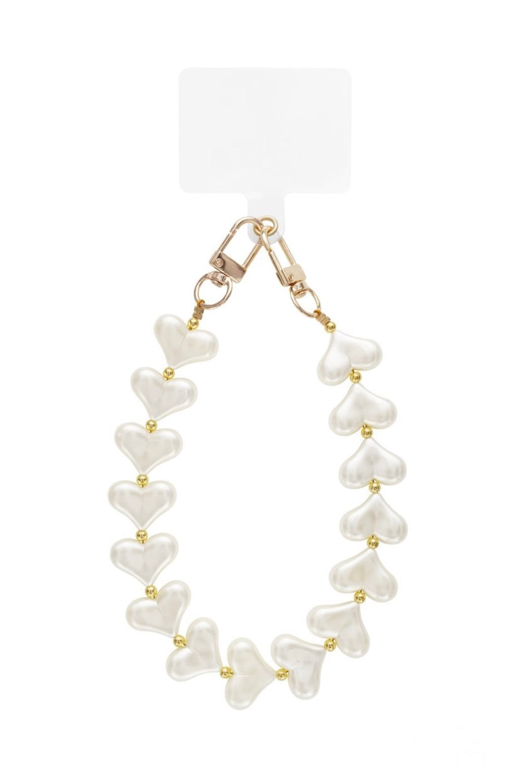 Pearly heart telefoonkoort