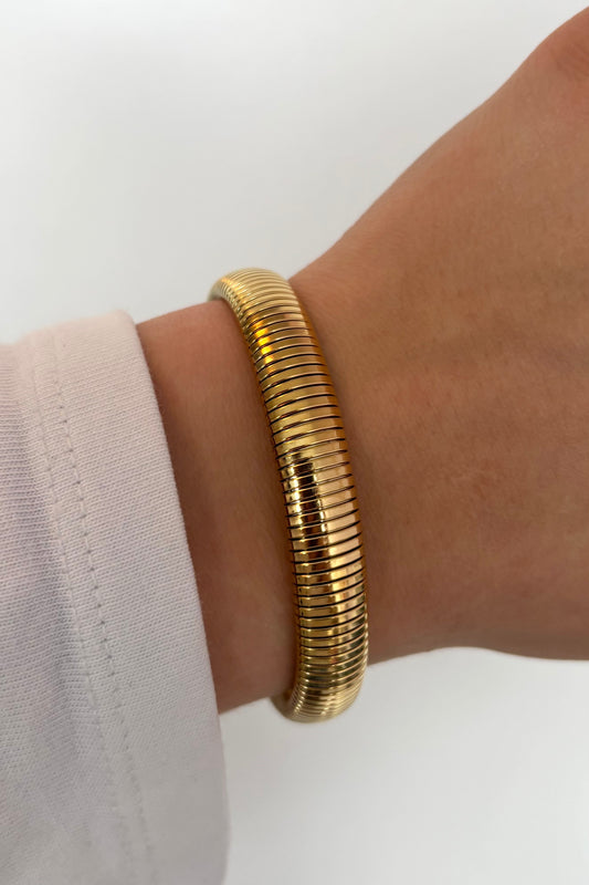 Bold bangle goud