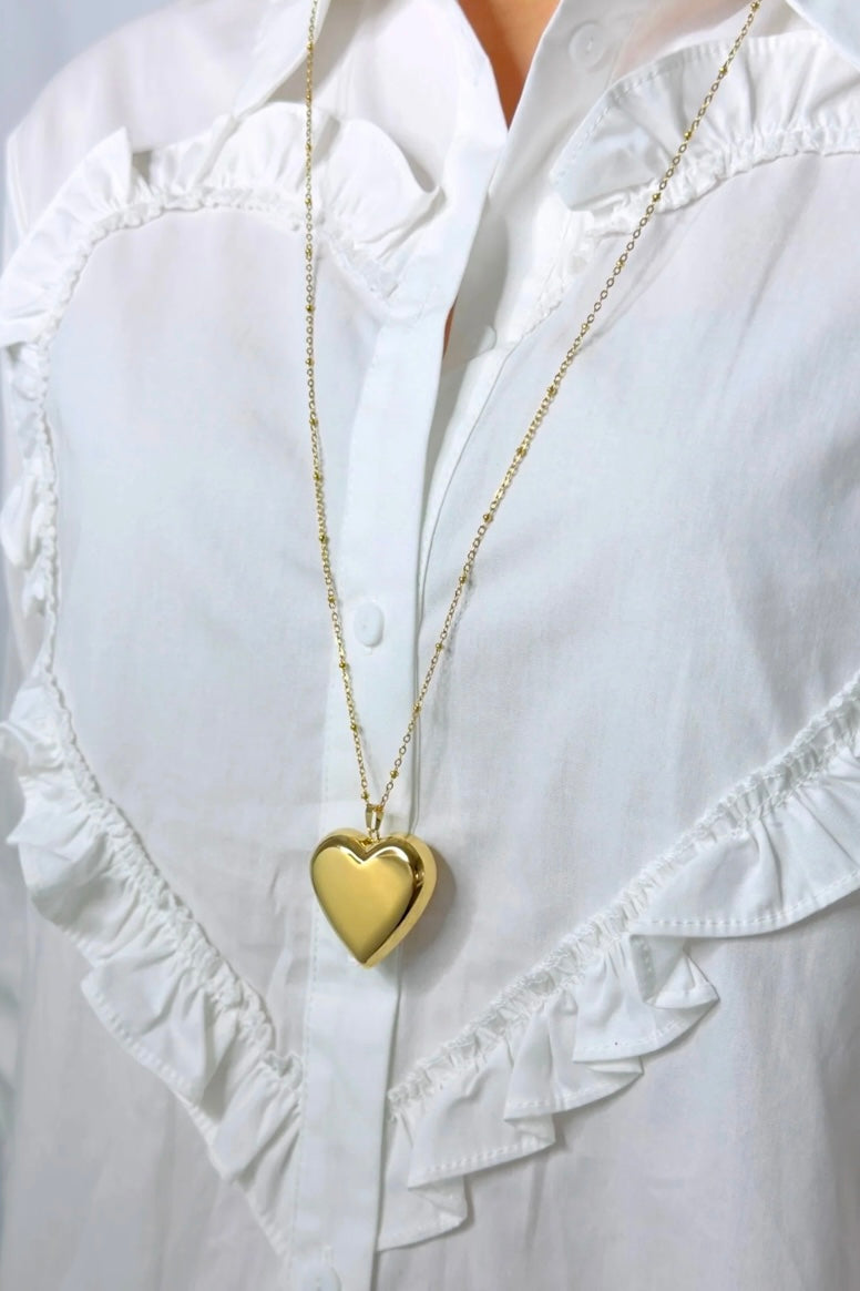 Iconic heart ketting